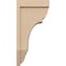 Ekena Millwork 12"W x 12"D x 24"H Wide Bryant Rough Cedar Woodgrain TimberThane Corbel, Primed Tan CORUR12X12X24BRYRCPR - alternate 5
